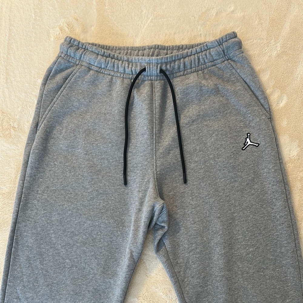 Gray Joggers with Logo